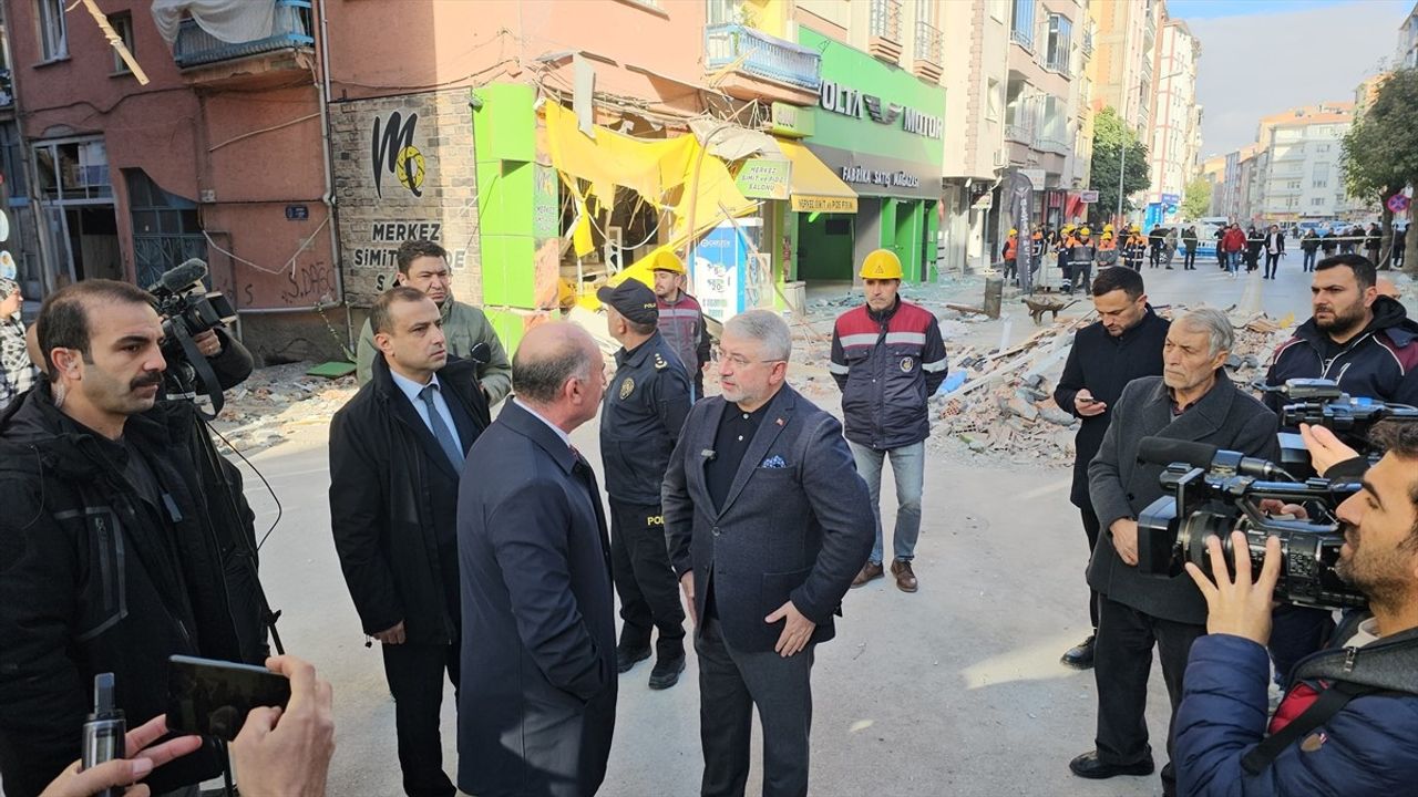 Çorum'daki Patlamada Ciddi Hasar ve Tahliye Süreci