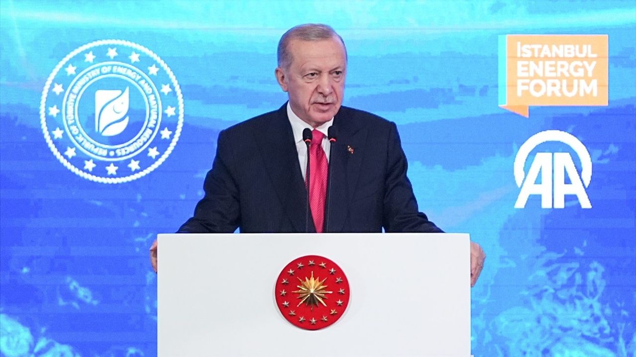 Cumhurbaşkanı Erdoğan İstanbul Energy Forum'da Enerji Bağımsızlığını Vurguladı