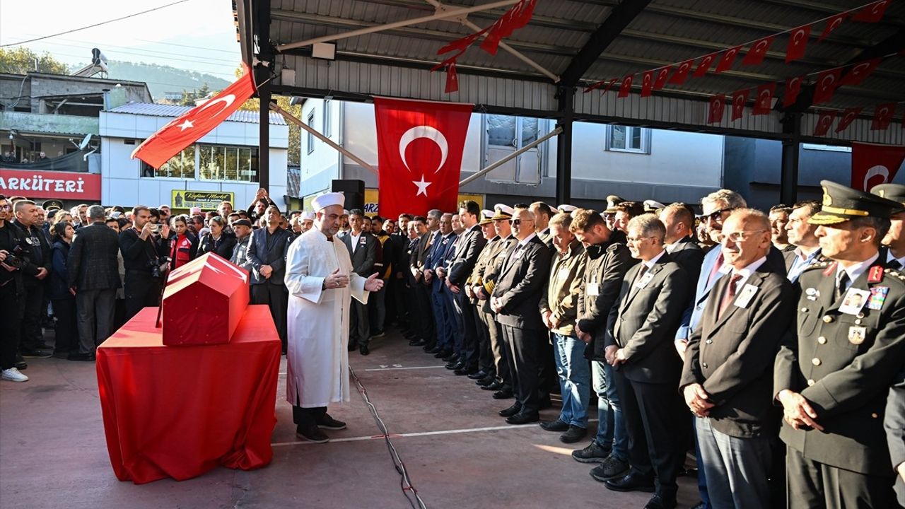 Deniz Teğmen Mustafa Kemal Öz İçin Adana'da Tören Düzenlendi