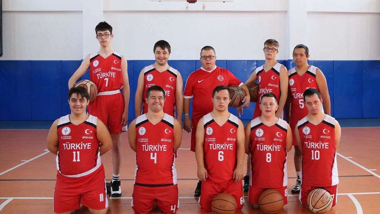 Down Sendromlular Basketbol Milli Takımı Şampiyonluk İçin Geri Sayımda