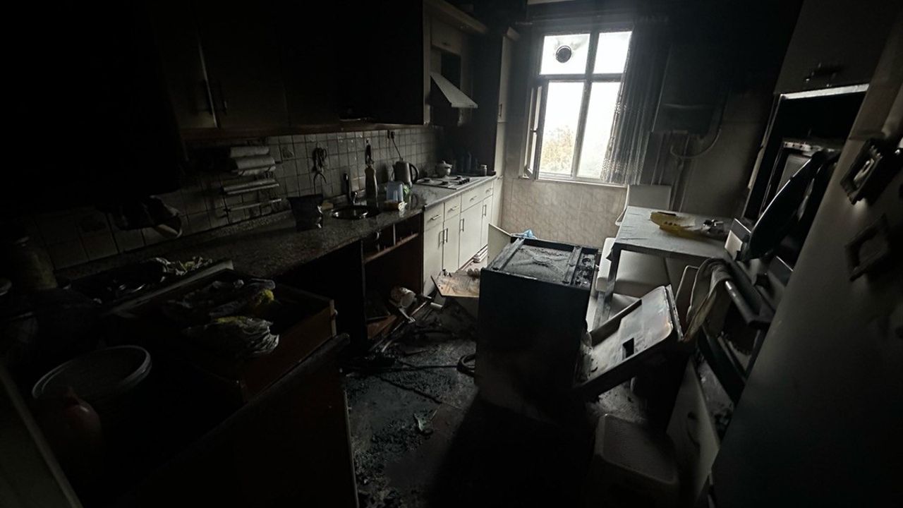 Düzce'de Bulaşık Makinesinden Kaynaklanan Yangın Söndürüldü