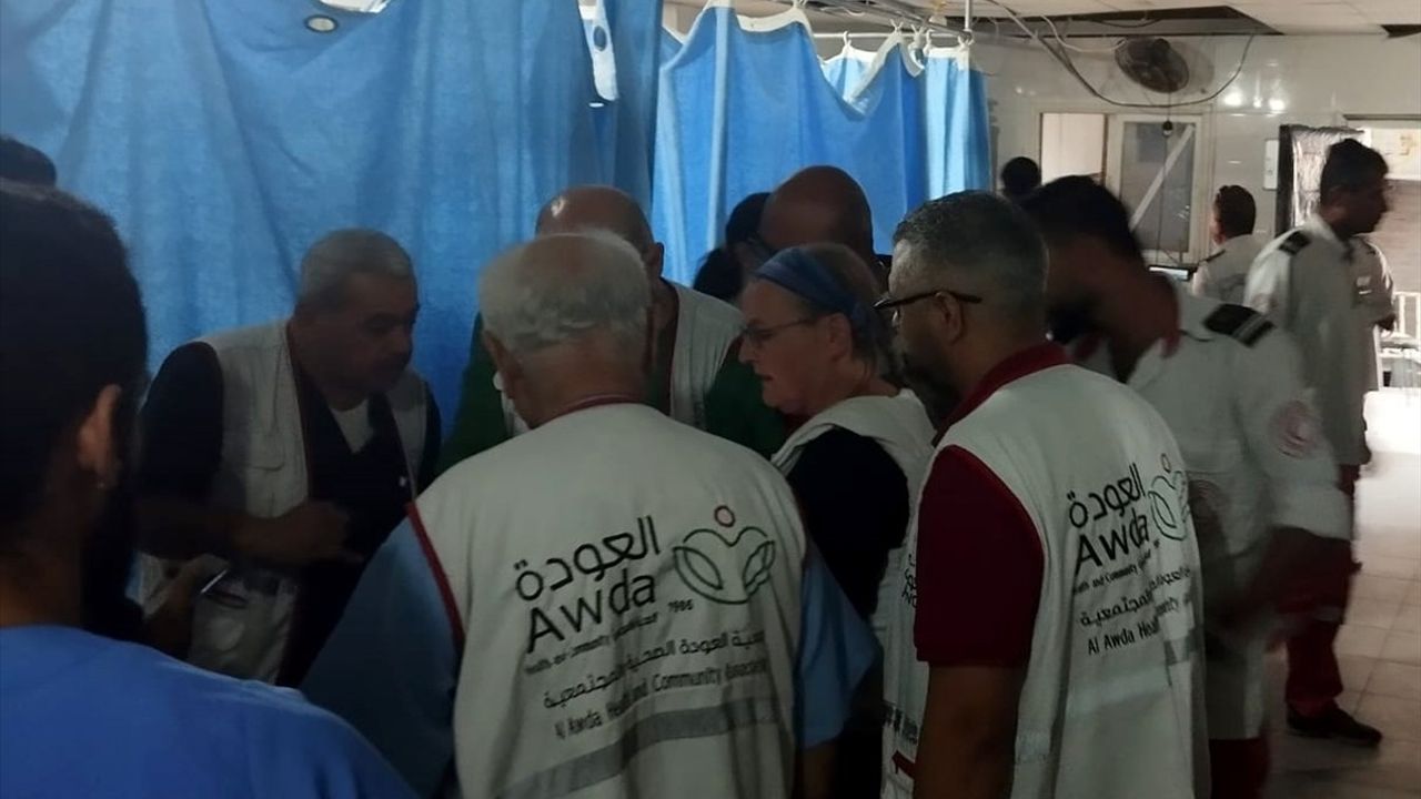 Filistin Kızılayı, Gazze’de Hastaları Tahliye Etti