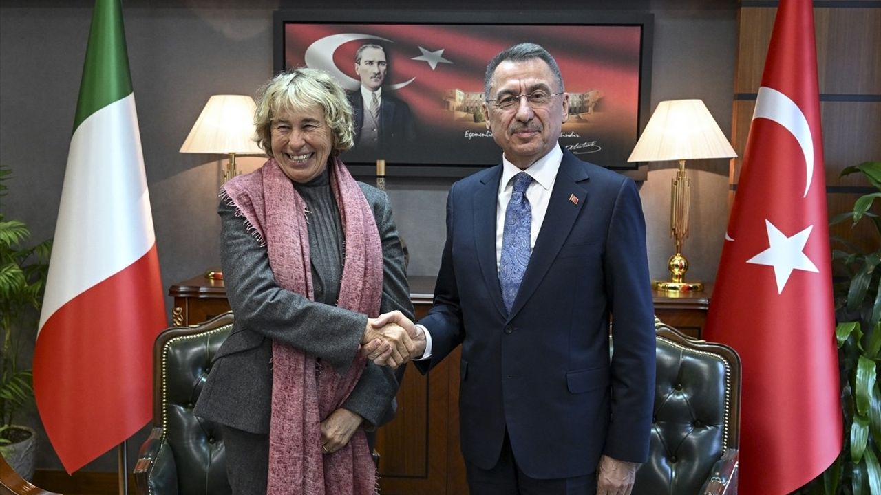 Fuat Oktay, İtalya Senatosu Dışişleri ve Savunma Komisyonu ile Görüştü