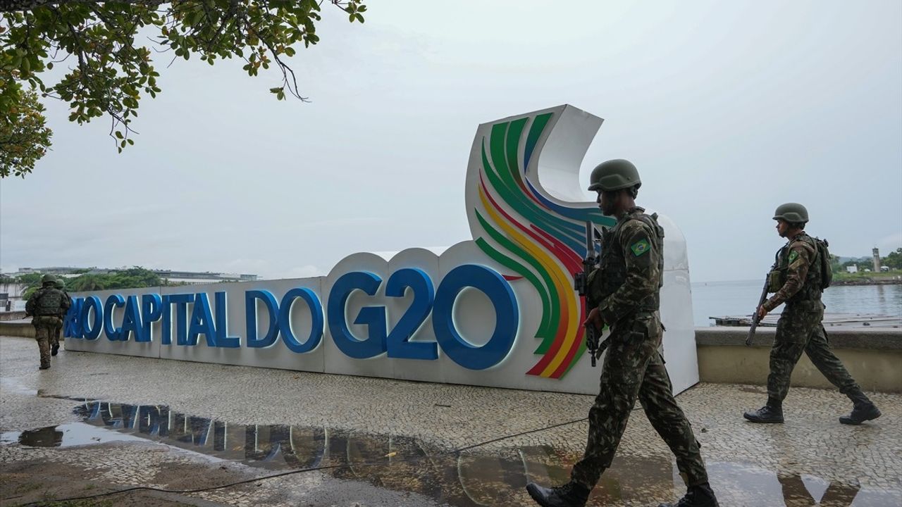 G20 Liderler Zirvesi, Rio de Janeiro'da Başlıyor