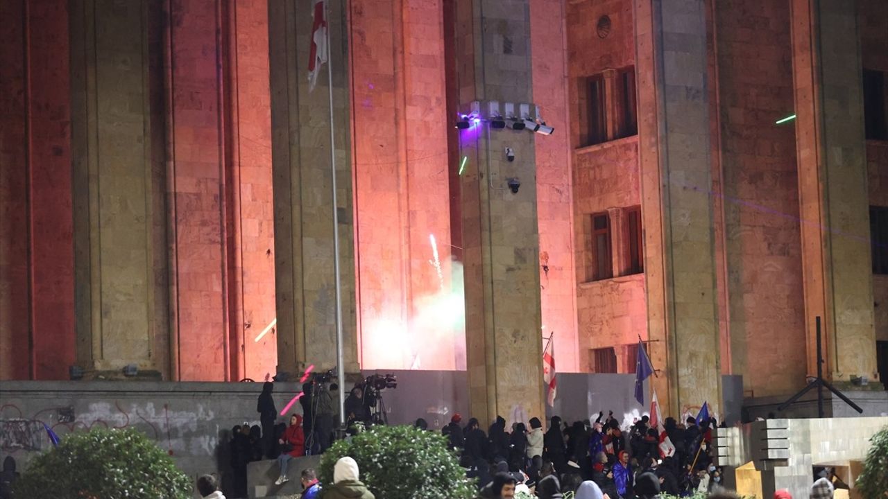 Gürcistan'da AB Katılım Müzakerelerine Yönelik Protestolar Devam Ediyor