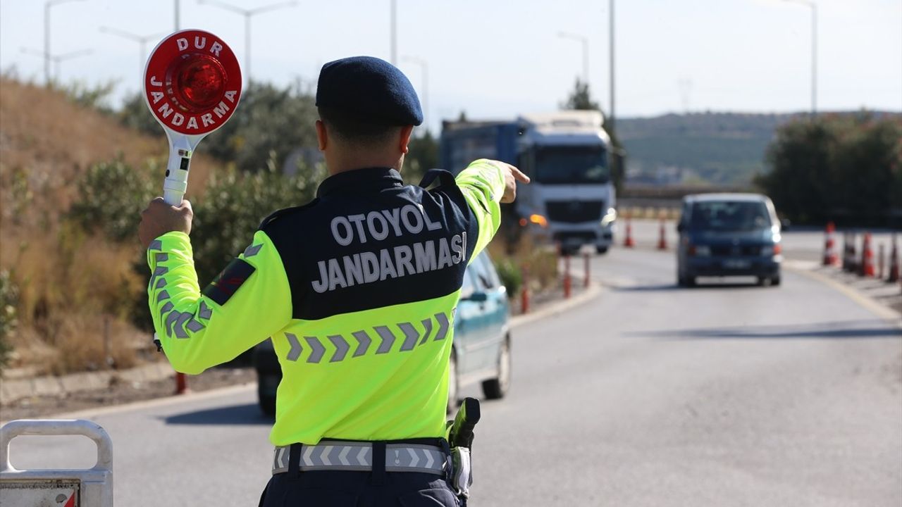 Hatay'da Cayrokopter Destekli Trafik Denetimi Gerçekleştirildi