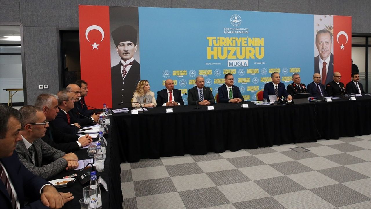 İçişleri Bakanı Yerlikaya, Muğla'da 12 bin polis memuru alımını açıkladı