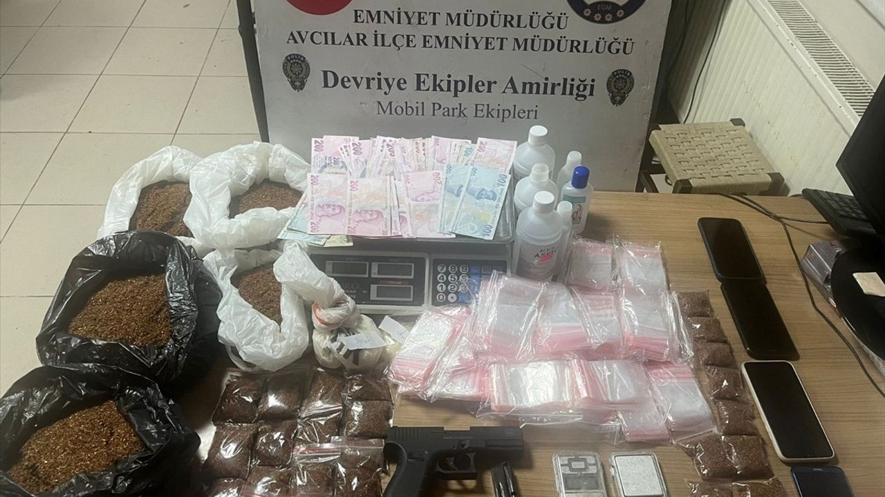 İstanbul'da Uyuşturucu Operasyonunda 2 Şüpheli Tutuklandı