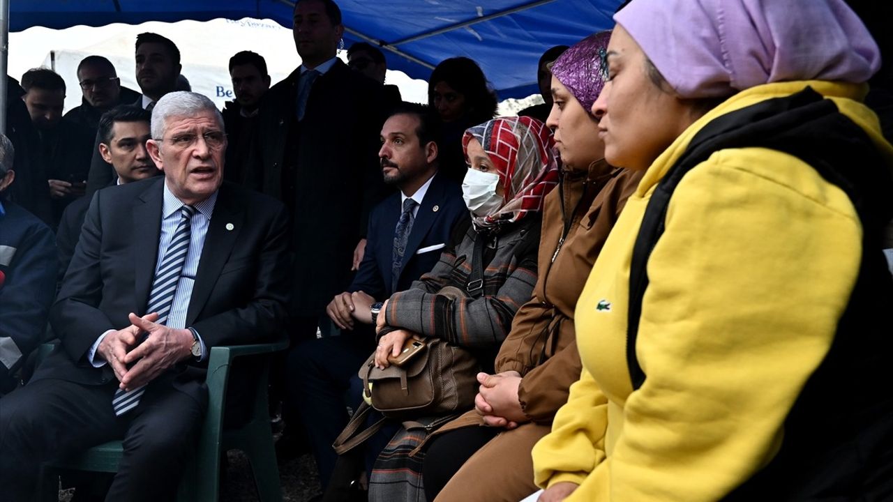 İYİ Parti Genel Başkanı Dervişoğlu, Çayırhan Termik Santrali İşçilerini Ziyaret Etti