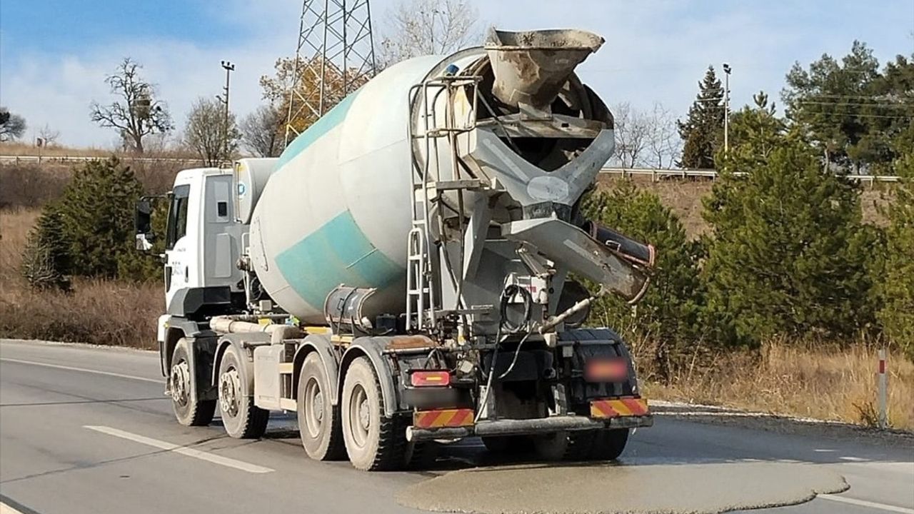 Kırklareli'nde Beton Dökme İşlemi Nedeniyle Firmaya 106 Bin 229 Lira Ceza Uygulandı