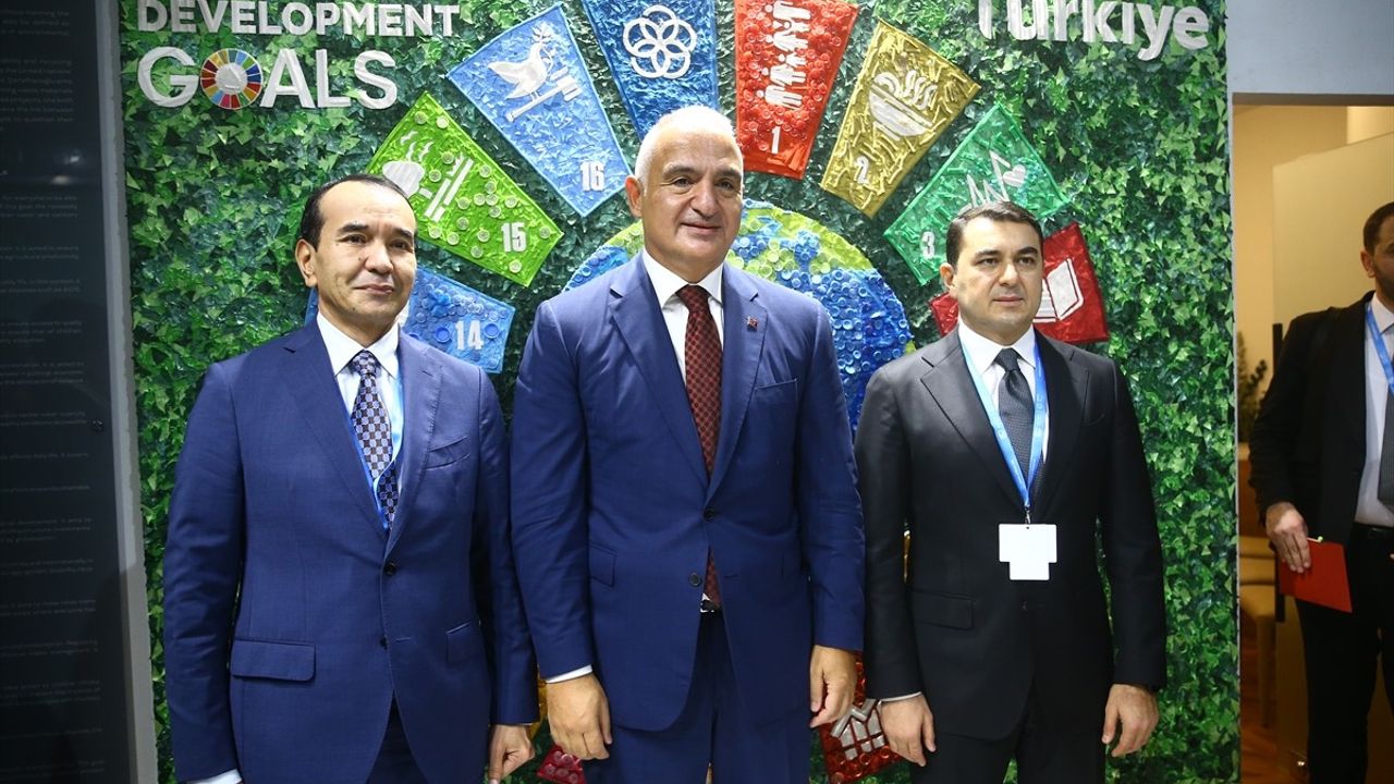 Kültür ve Turizm Bakanı Ersoy, Azerbaycanlı Mevkidaşı Kerimli ile Görüştü