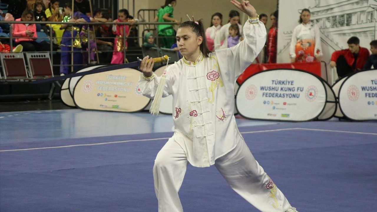 Sakarya'da Geleneksel Wushu Türkiye Şampiyonası Gerçekleşti