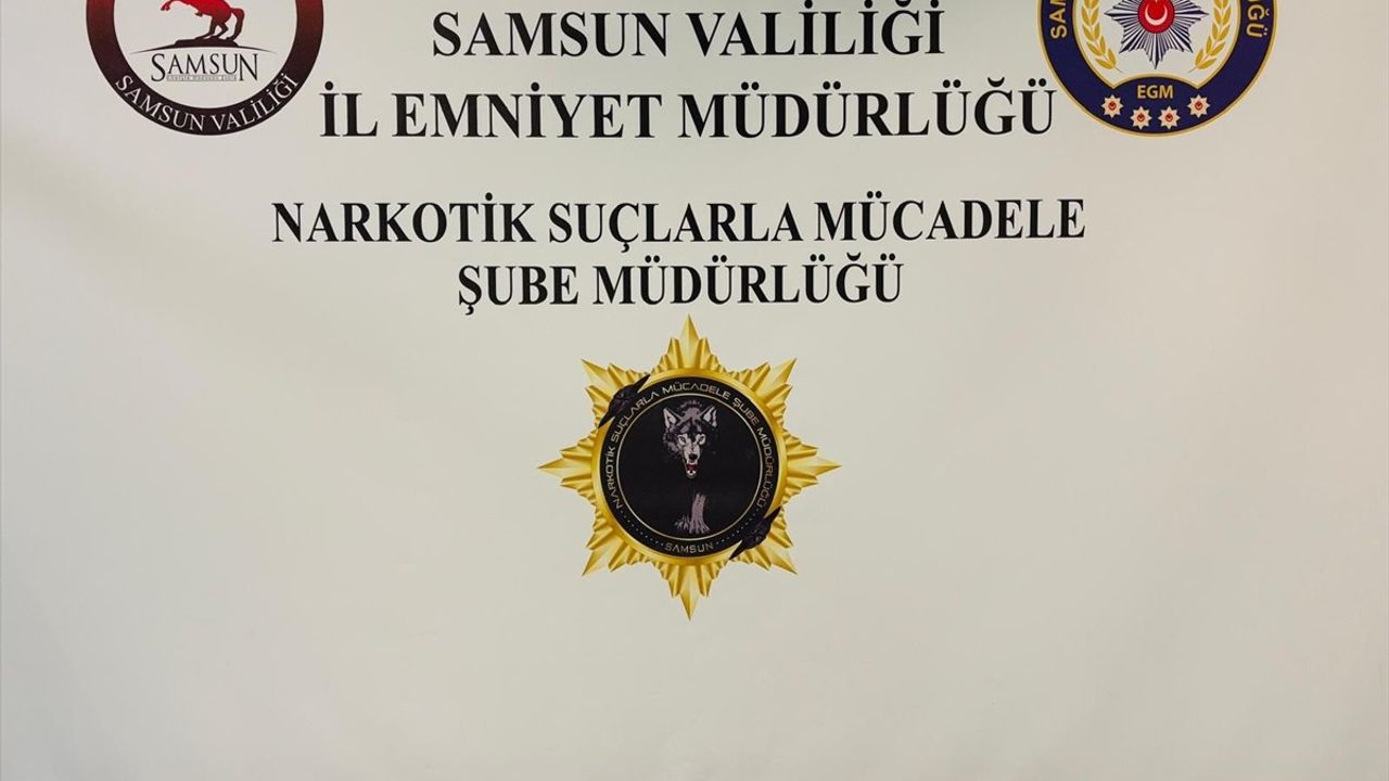 Samsun'da 3 Bin 472 Uyuşturucu Hapla Yakalanan Şahıs Gözaltına Alındı