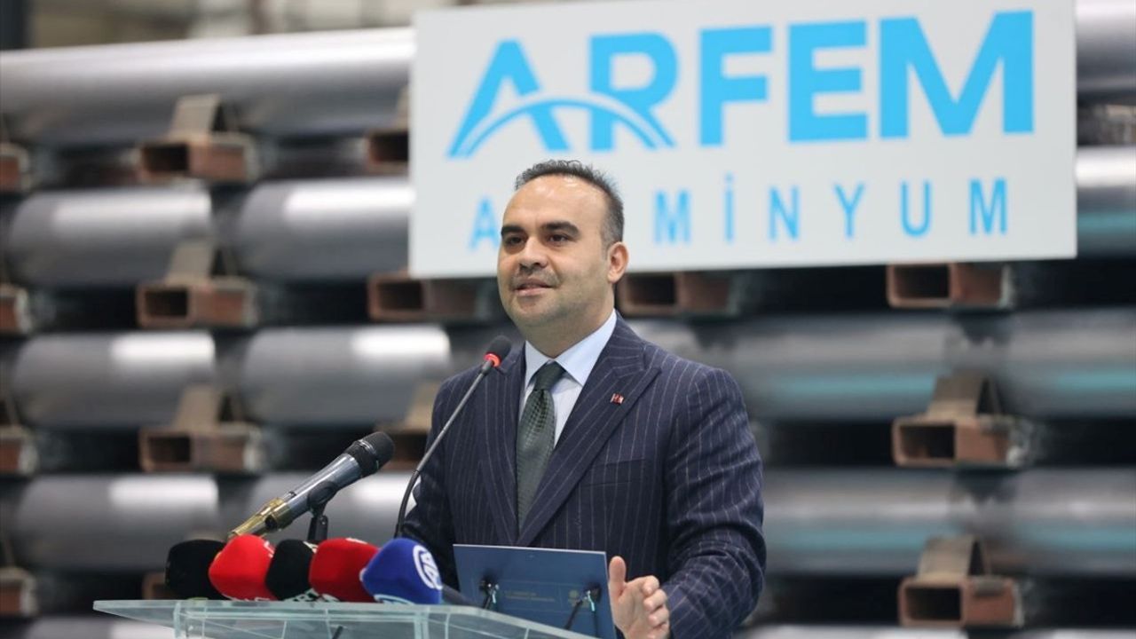 Sanayi ve Teknoloji Bakanı Kacır, Diyarbakır'da Alüminyum Fabrikasının Açılışını Gerçekleştirdi