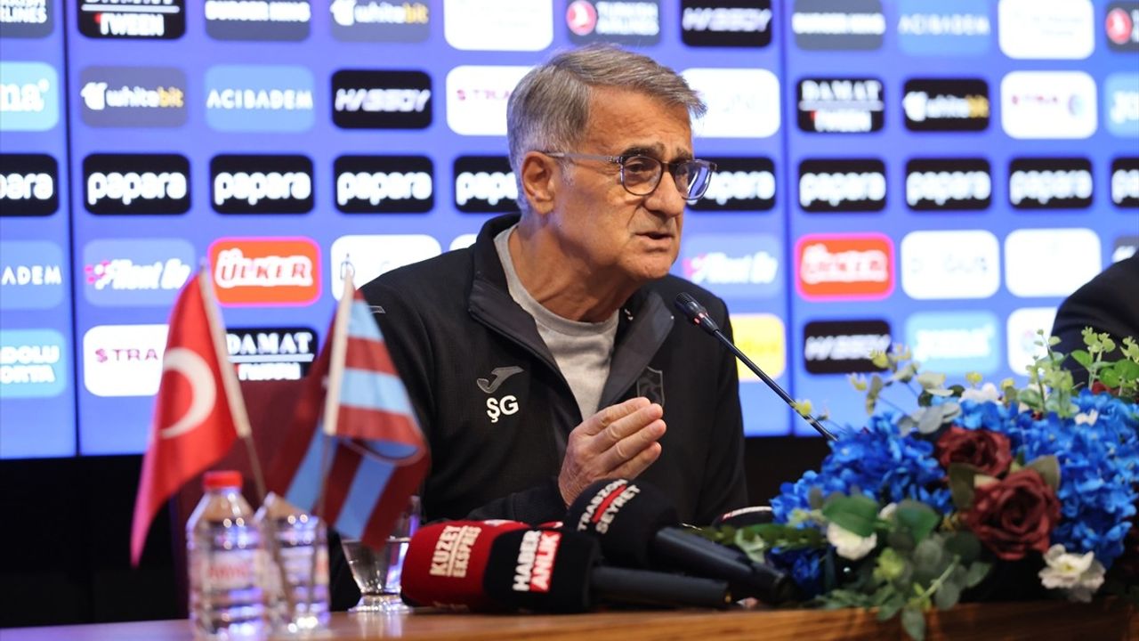 Şenol Güneş'ten Trabzonspor'a Özeleştiri: "Bu Durum Bize Yakışmıyor"