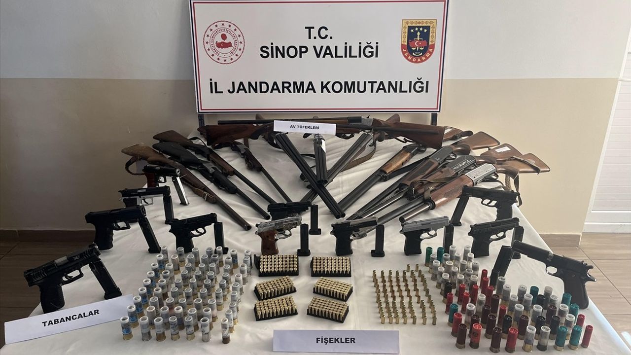 Sinop'ta Silah Kaçakçılığına Düğün İnfazı: 11 Gözaltı