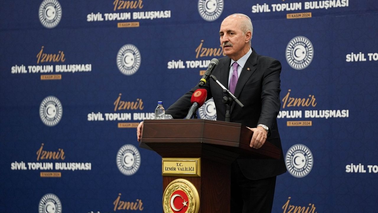 TBMM Başkanı Kurtulmuş, İzmir'de STK Temsilcileriyle Bir Araya Geldi