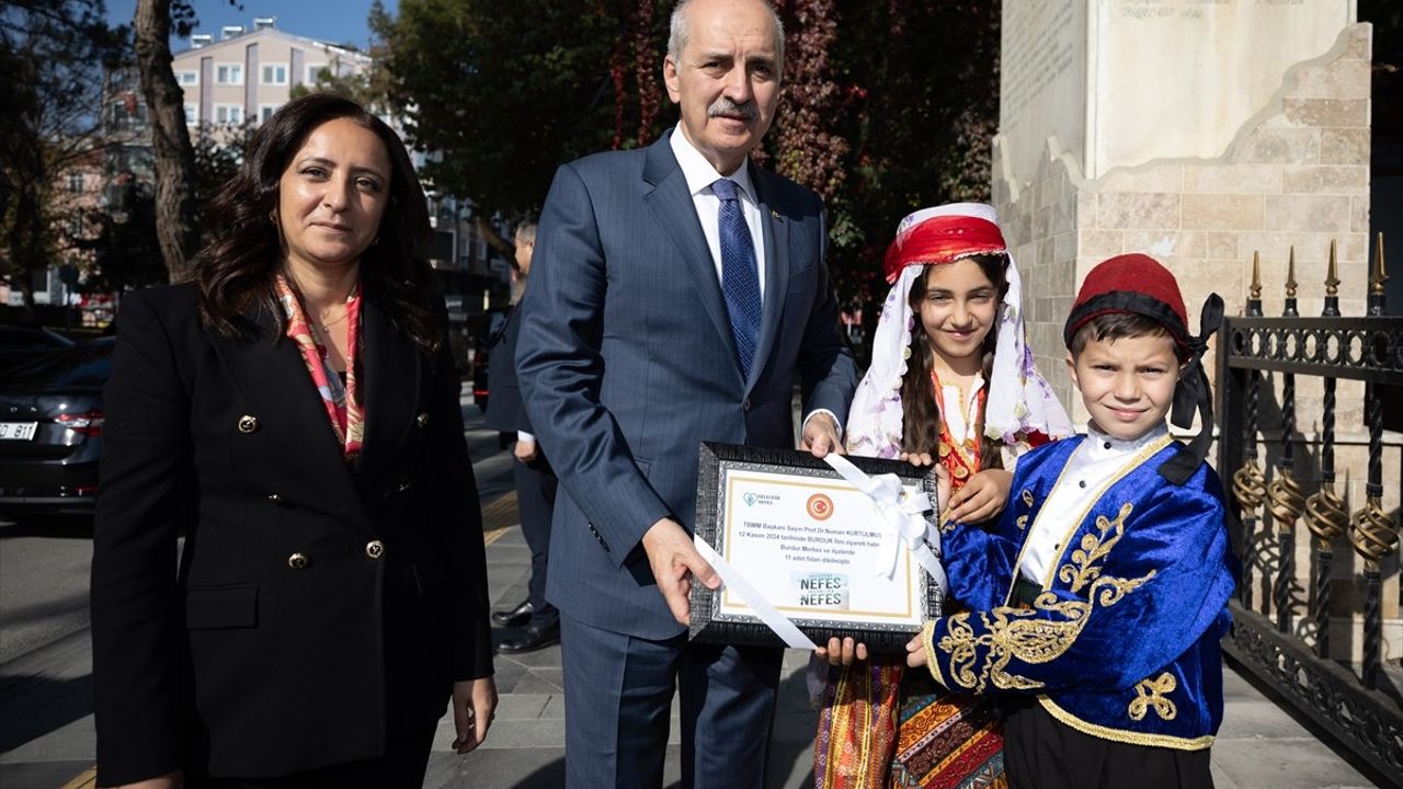 TBMM Başkanı Numan Kurtulmuş, Burdur Valiliği'ni Ziyaret Etti