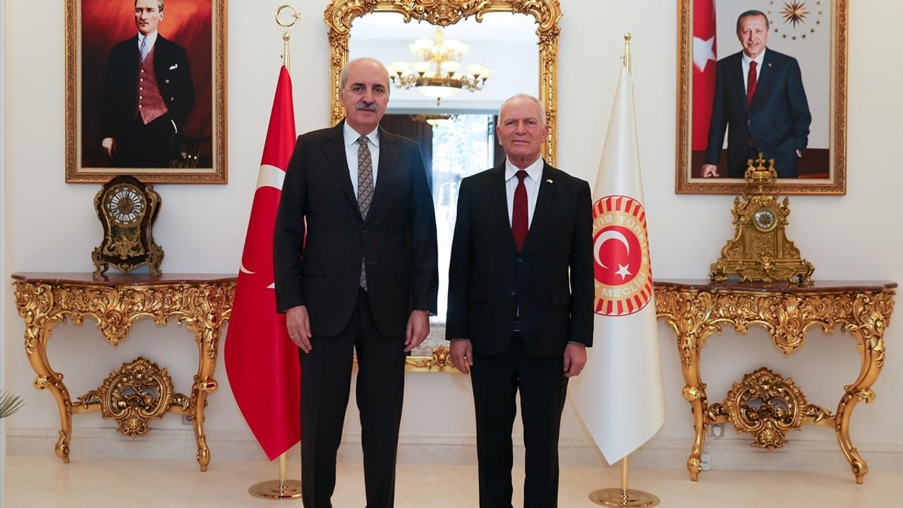 TBMM Başkanı Numan Kurtulmuş, KKTC Eski Başkanı Zorlu Töre ile Görüştü