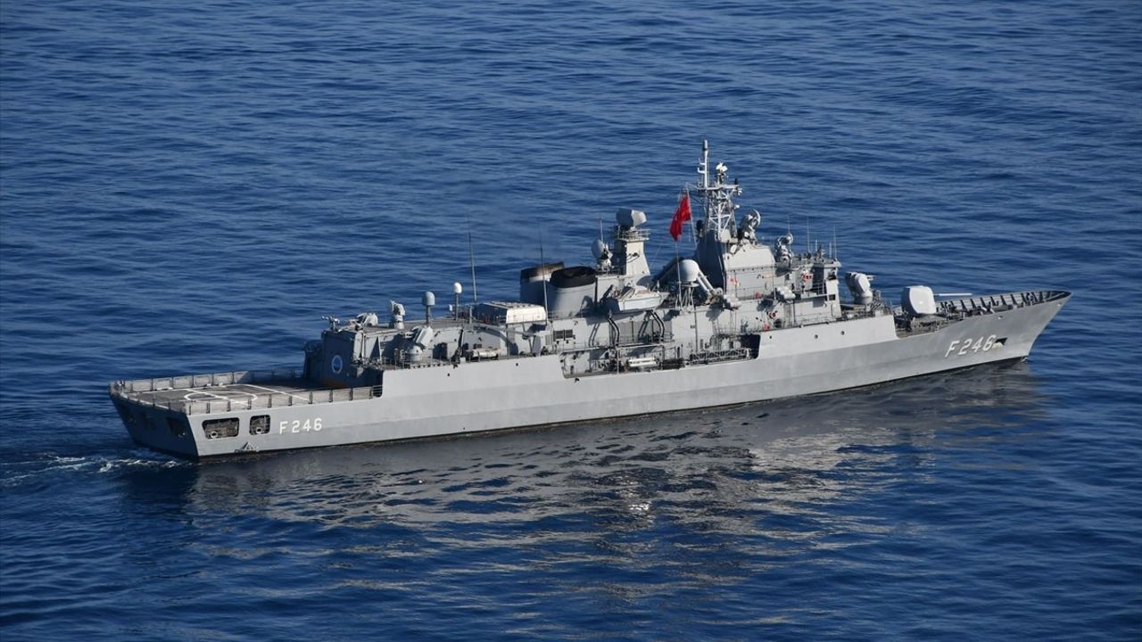 TCG Salihreis Fırkateyni, Phoenix Express-2024 Tatbikatı'na Katıldı