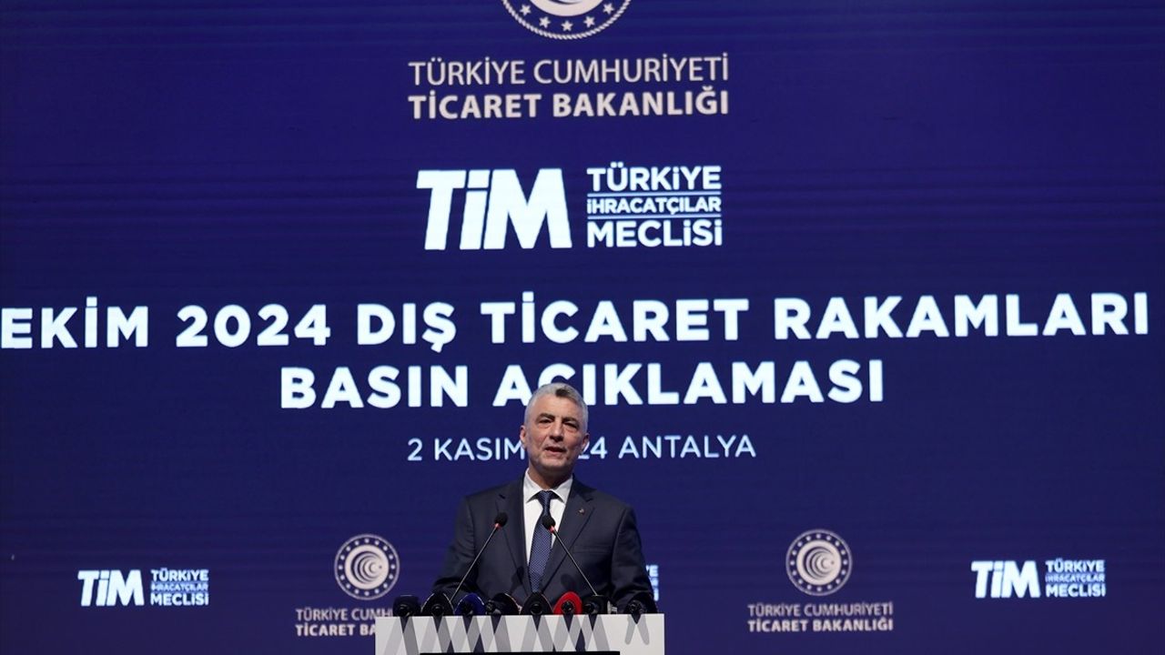 Ticaret Bakanı Bolat: Ekim Ayında İhracat Rekoru Kayıt Altına Alındı
