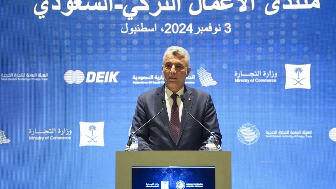 Ticaret Bakanı Ömer Bolat, Türkiye-Suudi Arabistan İş Forumunda Rekor Ticaret Hedeflerini Açıkladı