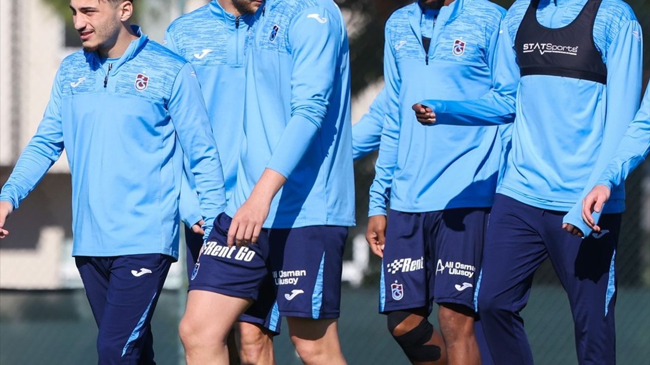 Trabzonspor Fenerbahçe Maçına Hazırlıklarını Sürdürüyor