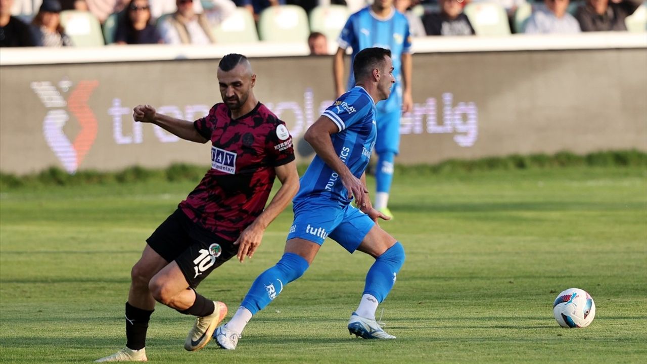 Trendyol Süper Lig'de Sipay Bodrum FK - Corendon Alanyaspor Maçının İlk Yarı Sonucu