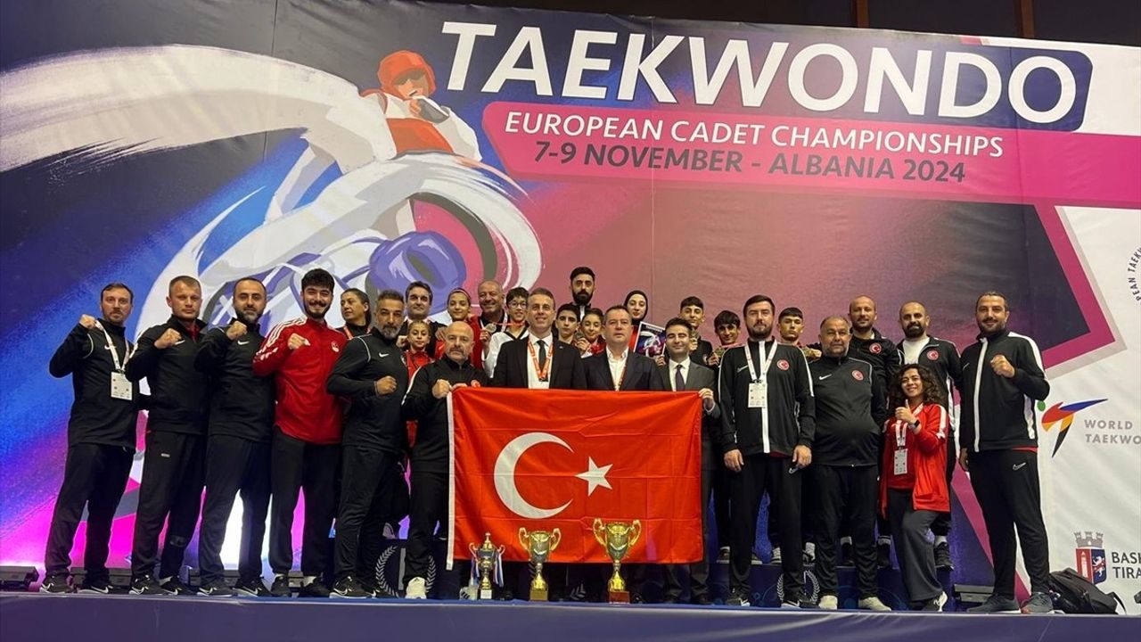 Türkiye Yıldızlar Tekvando Takımı Avrupa Şampiyonu Oldu