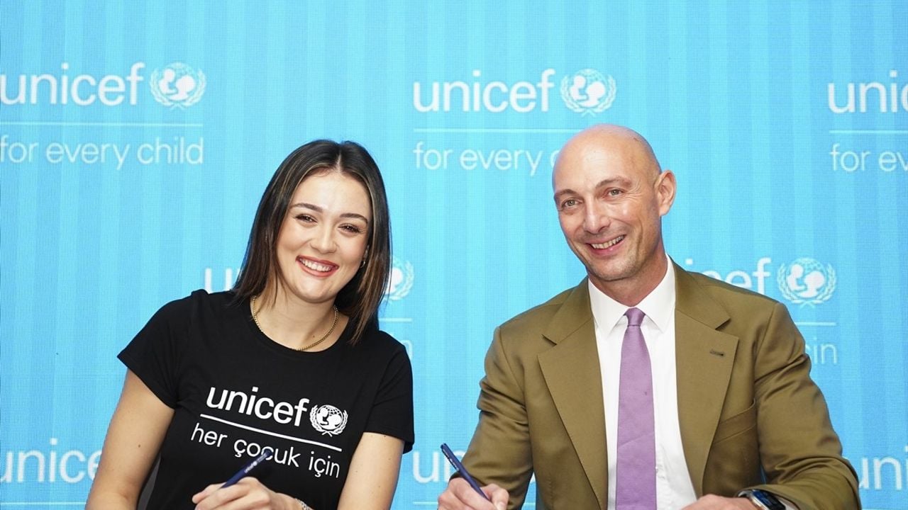 UNICEF ve Zehra Güneş Arasında İş Birliği Anlaşması