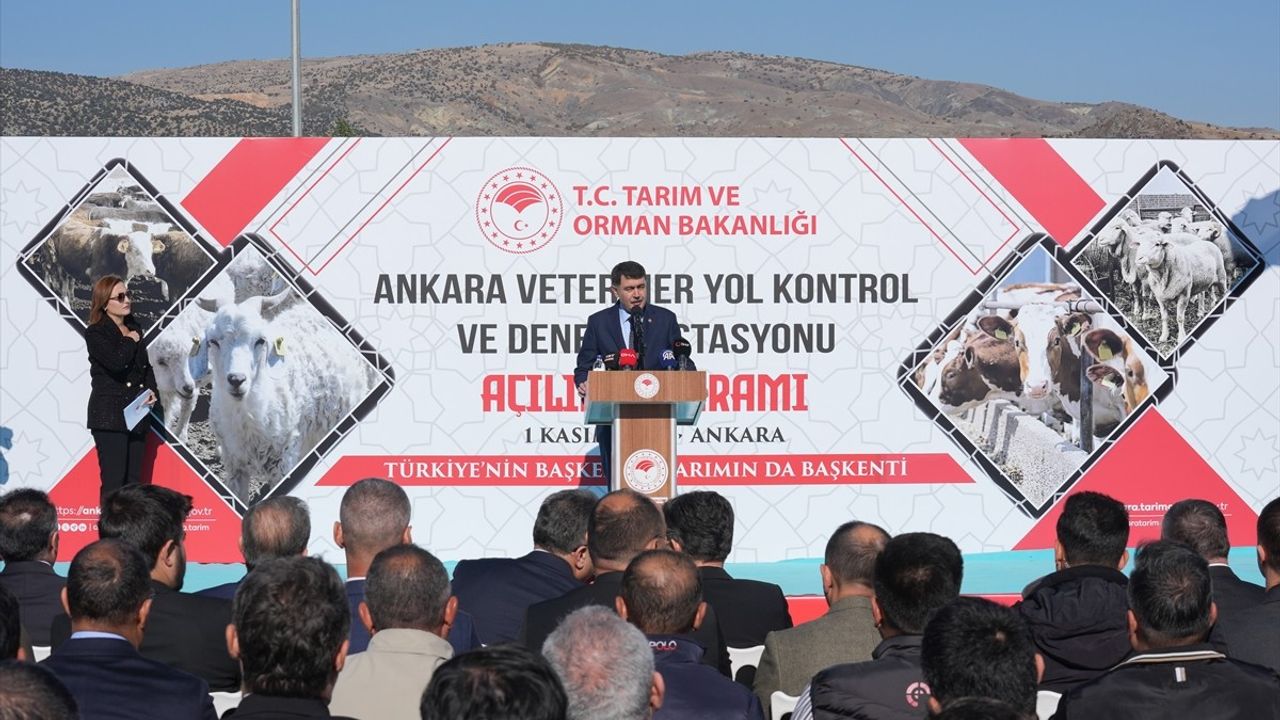 Veteriner Yol Kontrol İstasyonu Açıldı: Hayvan Hastalıklarında İstatistiksel Azalma