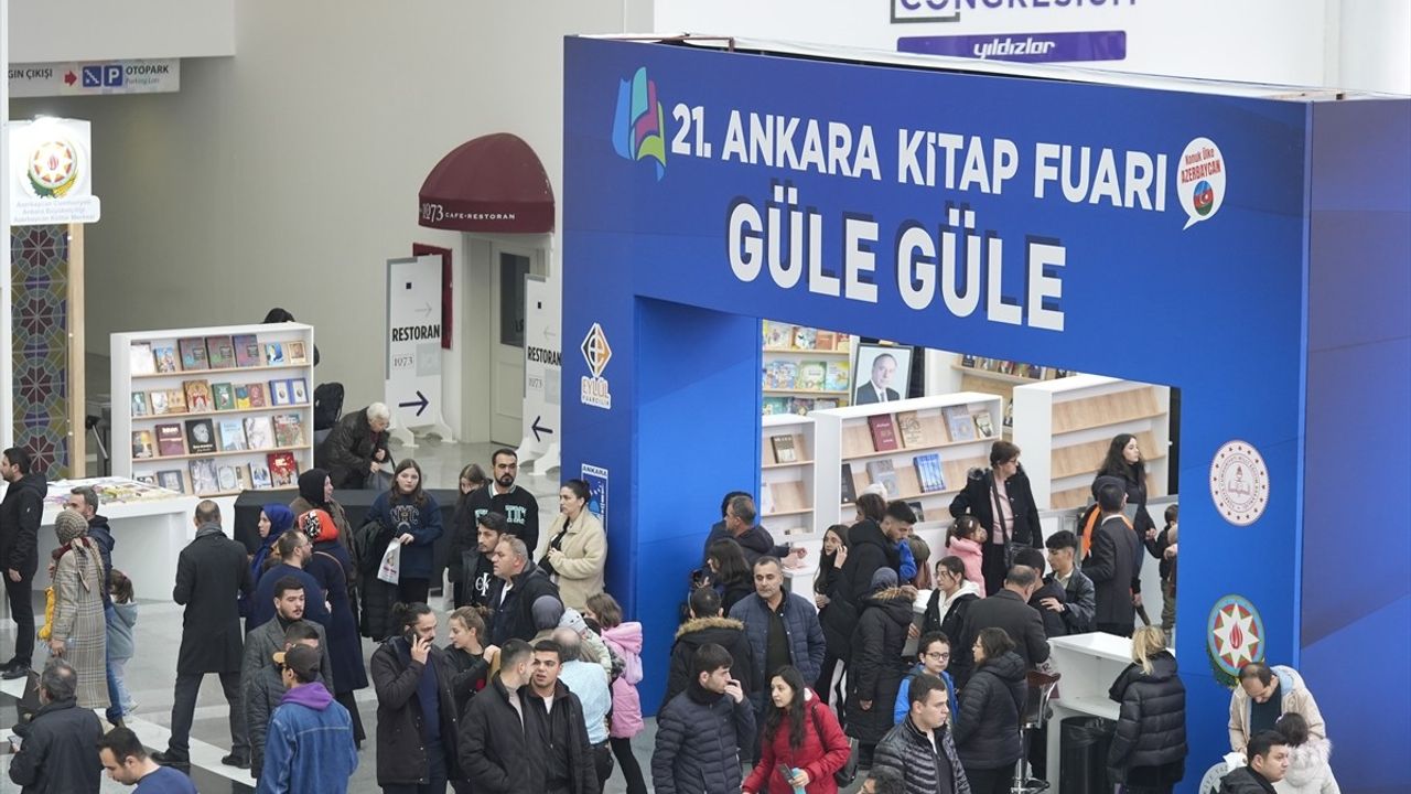 21. Ankara Kitap Fuarı Bugün Sona Eriyor