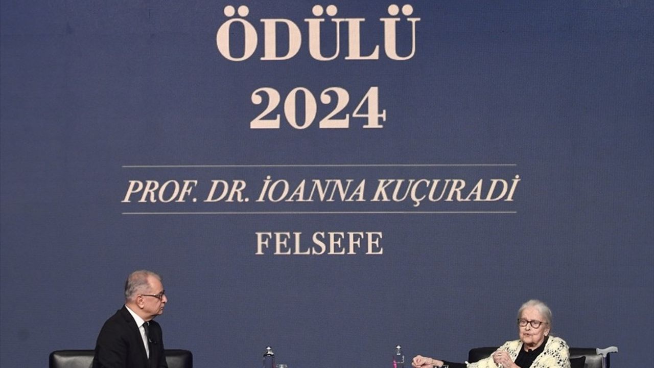 28. Aydın Doğan Ödülü, Prof. Dr. İoanna Kuçuradi'ye Sunuldu