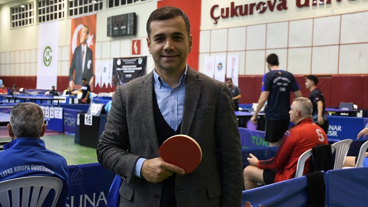 Adana'da Masa Tenisi Süper Lig 2. Etap Müsabakaları Devam Ediyor