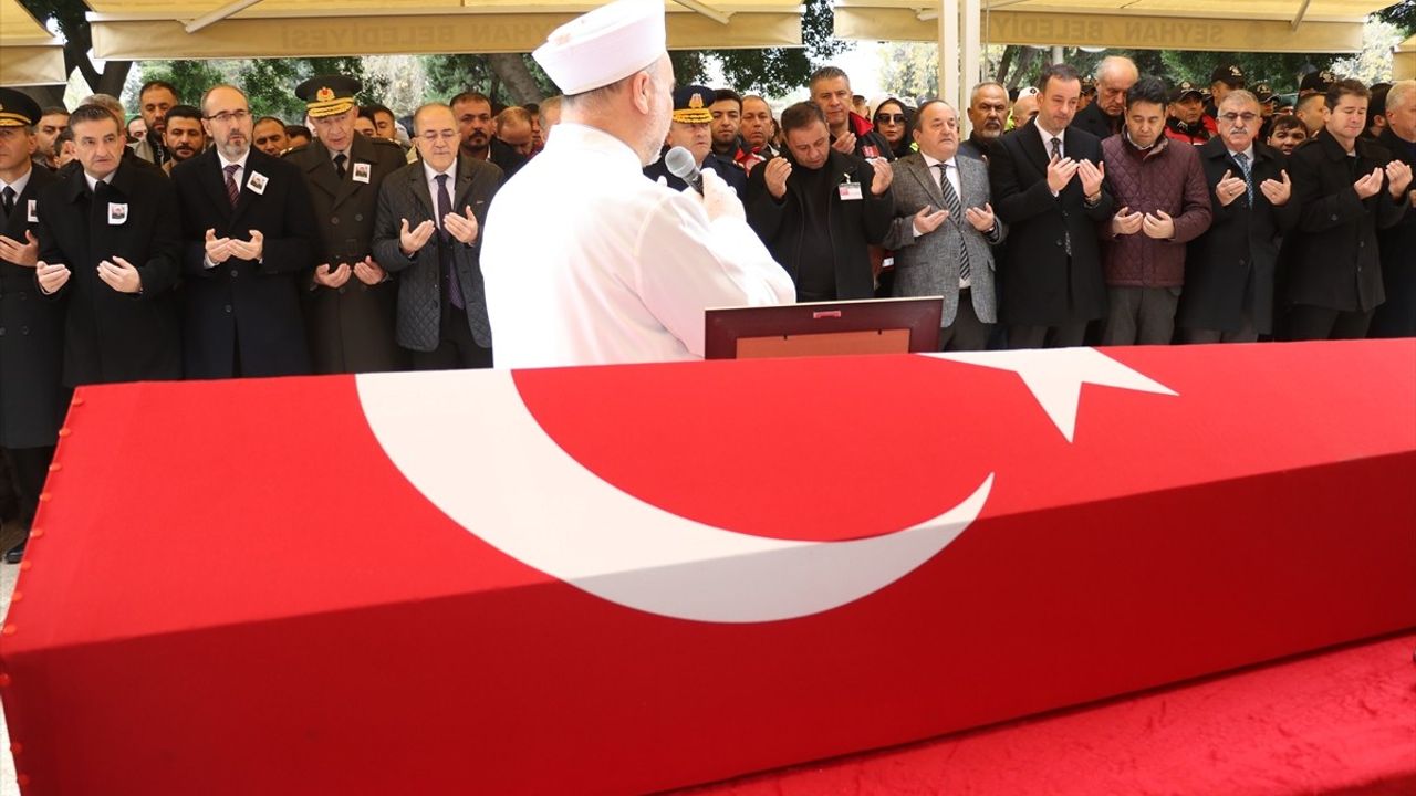 Adana'da Şehit Uzman Çavuş Eren Kızıldağ için Tören Düzenlendi