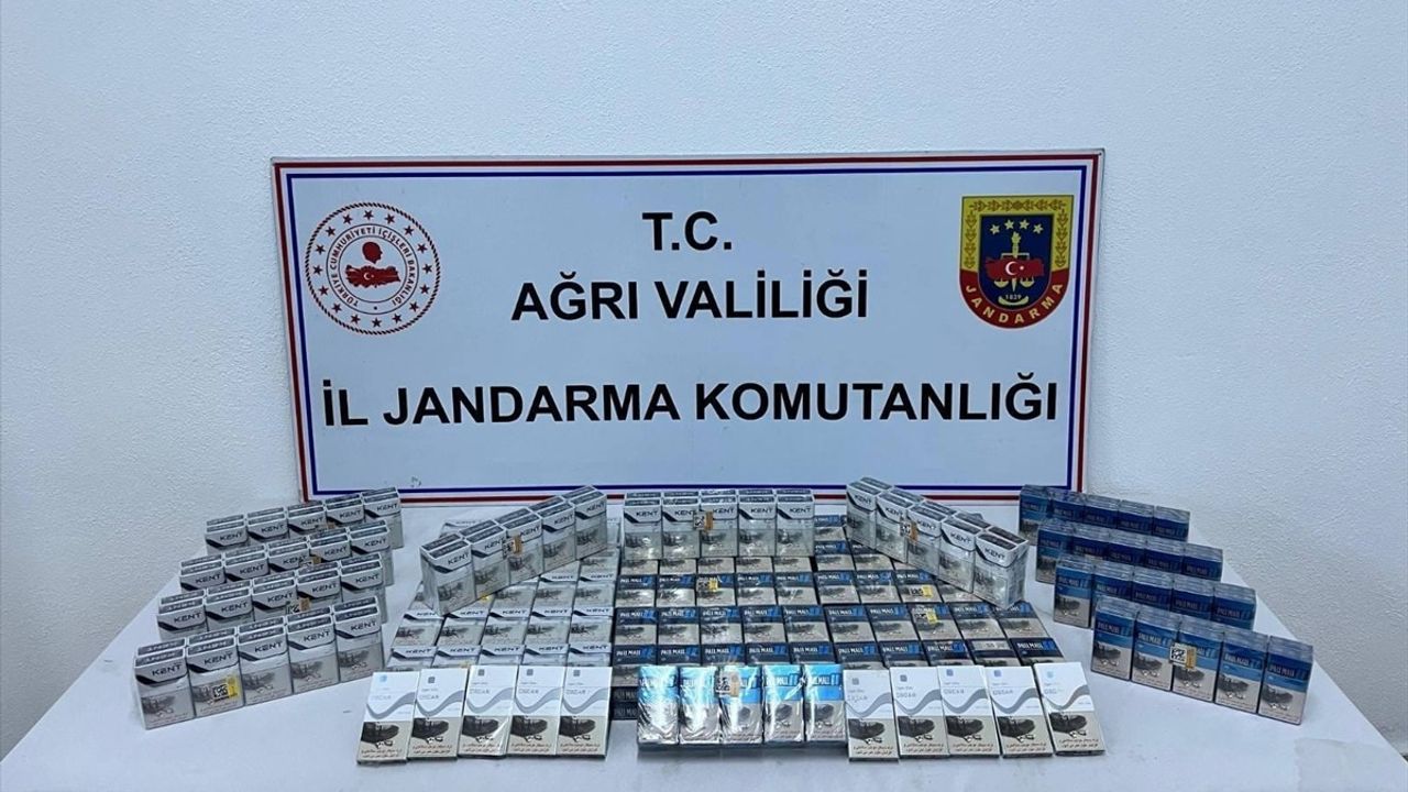 Ağrı'da Uyuşturucu ve Kaçakçılık Operasyonlarında 9 Zanlı Gözaltına Alındı