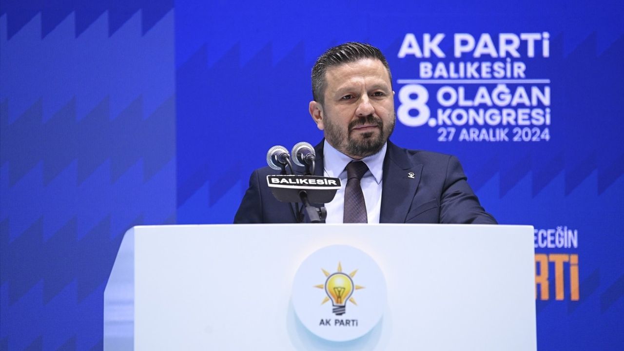 AK Parti Balıkesir 8. Olağan İl Kongresi Gerçekleştirildi