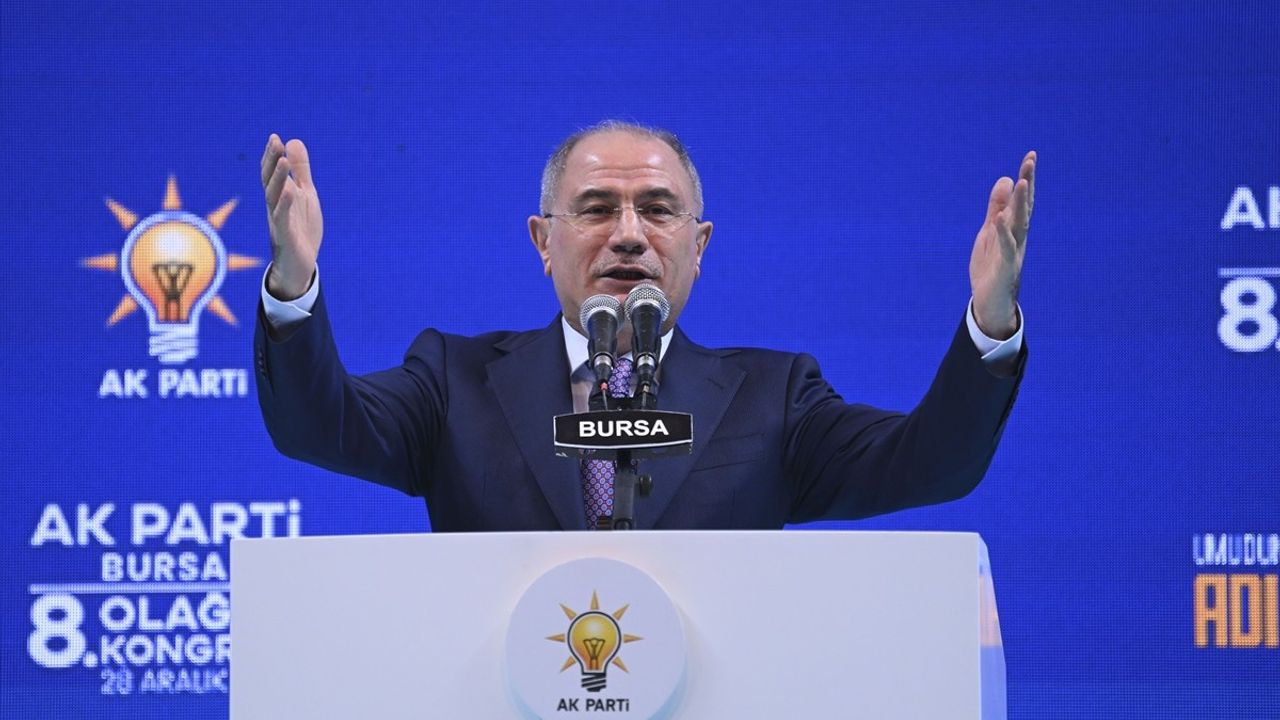 AK Parti Bursa 8. Olağan İl Kongresi Gerçekleşti