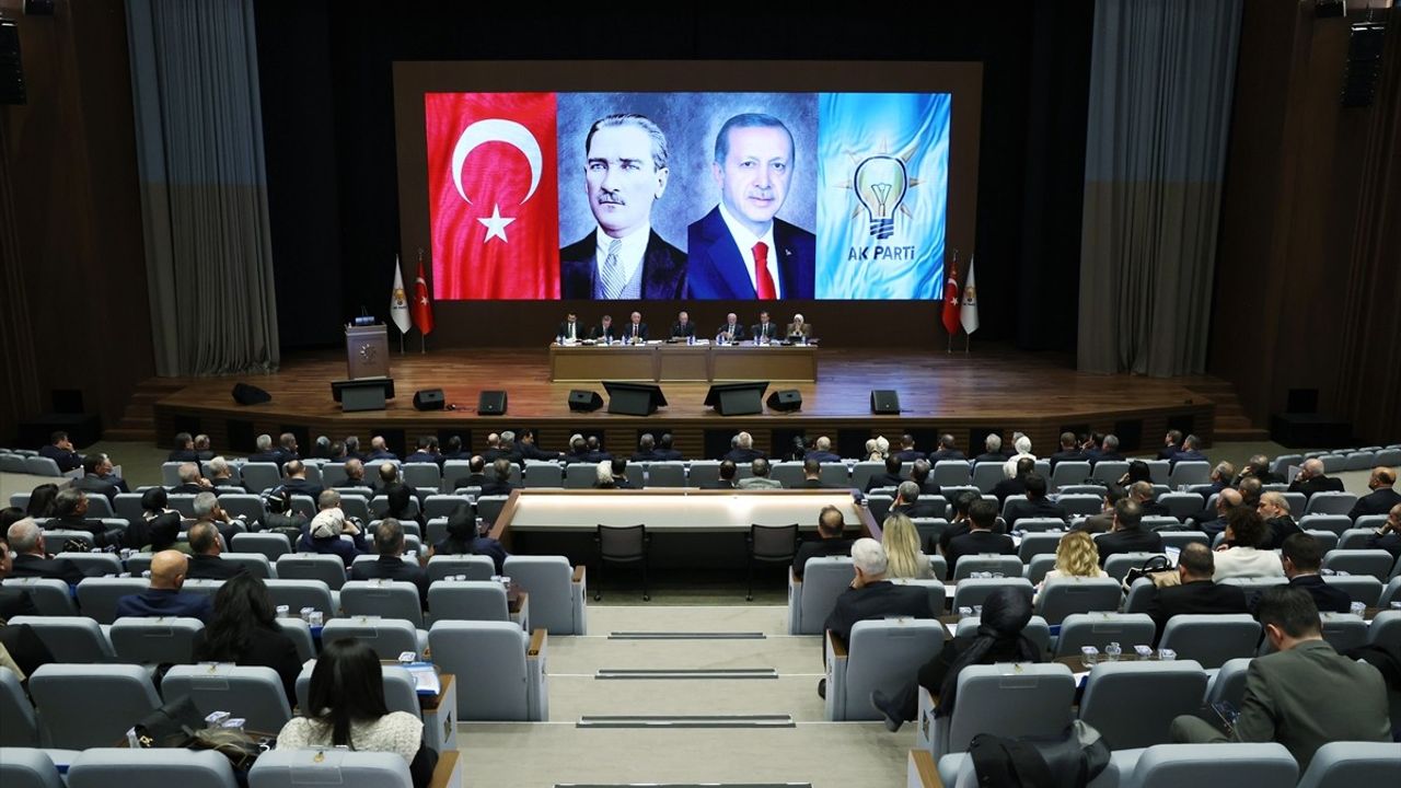 AK Parti MKYK Toplantısı Gerçekleşti