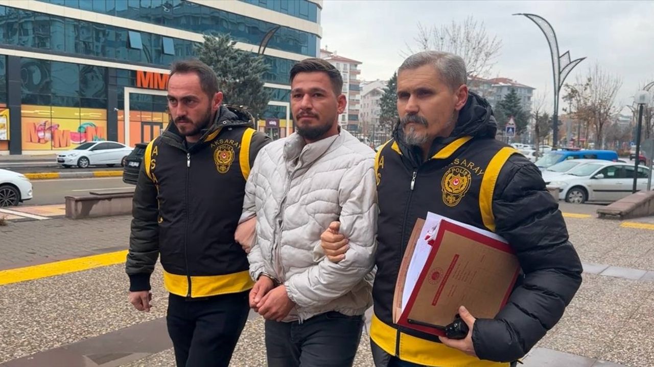 Aksaray'da Eski Kayınpederini Silahla Yaralayan Zanlı Tutuklandı