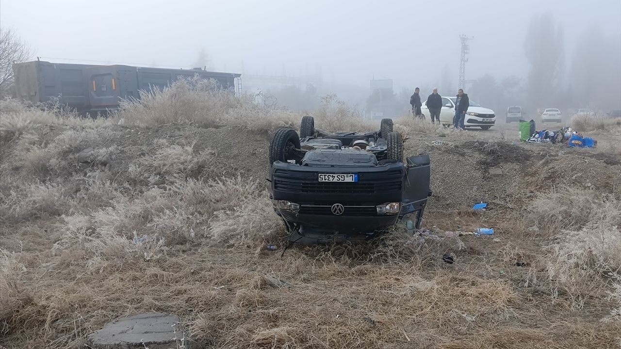 Almanya'dan Memleketine Dönen Aile Ankara'da Kaza Yaptı