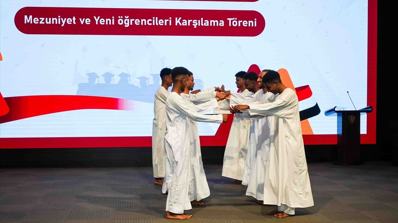 Ankara'da Sudanlı Öğrenciler Mezuniyet Töreni ve Karşılama Etkinliği Düzenledi