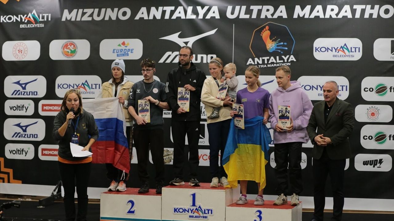 Antalya Ultra Maratonu, İkinci Gün Kısa Parkur Yarışlarıyla Tamamlandı