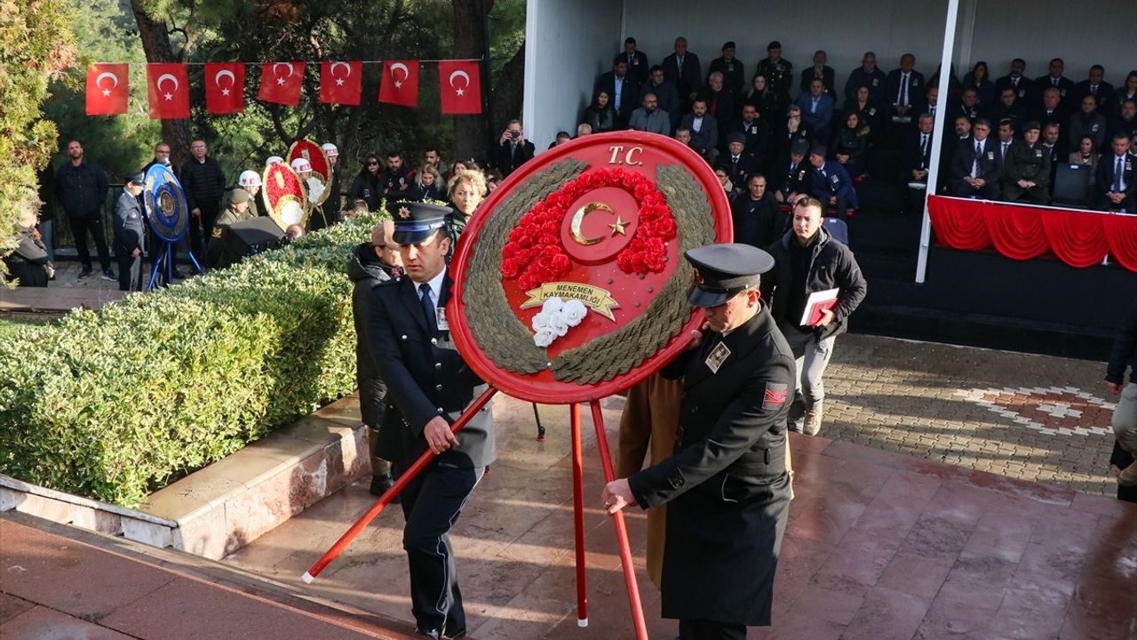 Asteğmen Kubilay ve Şehitler, Menemen'de Anıldı