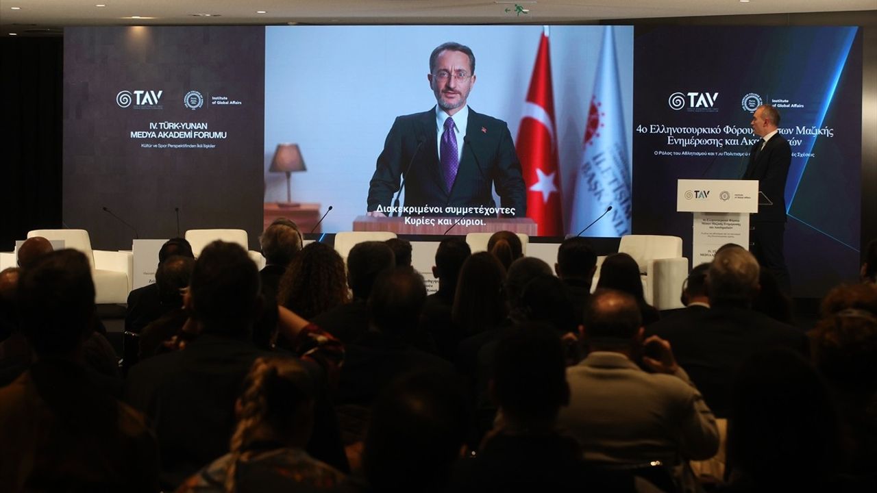 Atina'da Yunan-Türk Medya Akademi Forumu Gerçekleştirildi