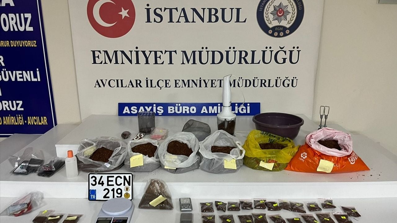 Avcılar'da Uyuşturucu Operasyonu: 7 Kilogram Uyuşturucu Ele Geçirildi