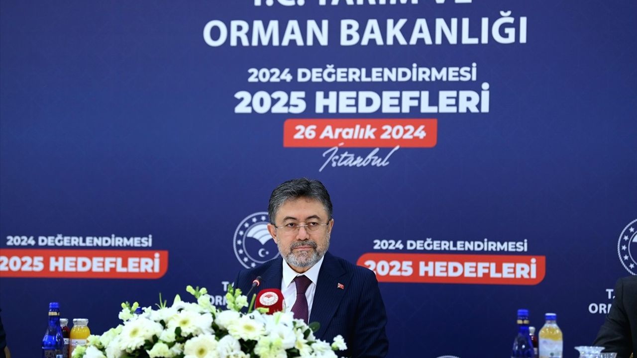 Bakan Yumaklı, 2024 Değerlendirmesi ve 2025 Hedefleri Toplantısı'nda Önemli Açıklamalarda Bulundu