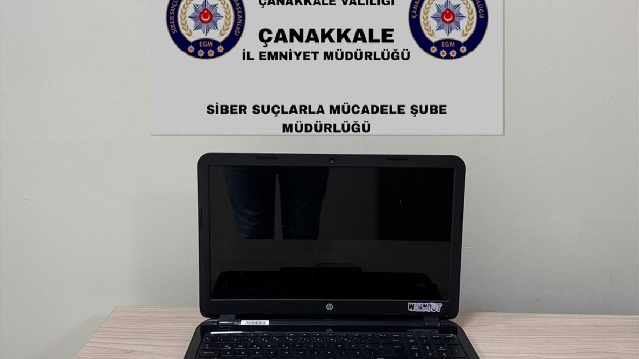 Çanakkale'de 19 Suç Kaydı Olan Hükümlü Sosyal Medyadan Dolandırıcılıkla Yakalandı