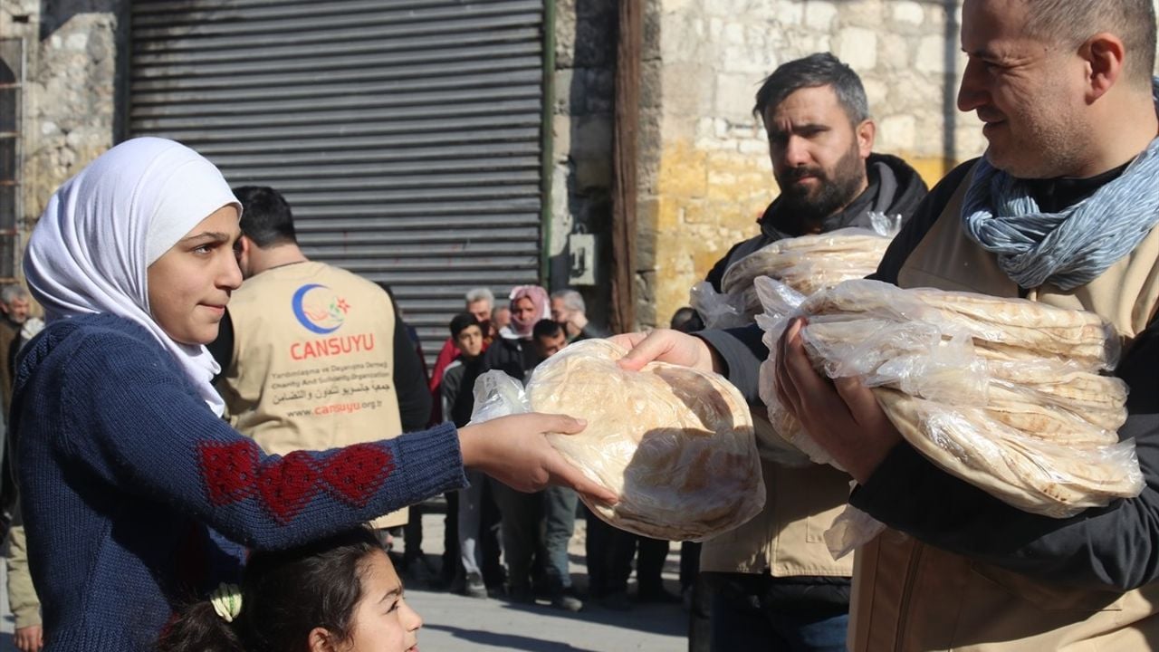 Cansuyu Derneği, Halep'te İnsani Yardım Faaliyetlerine Devam Ediyor