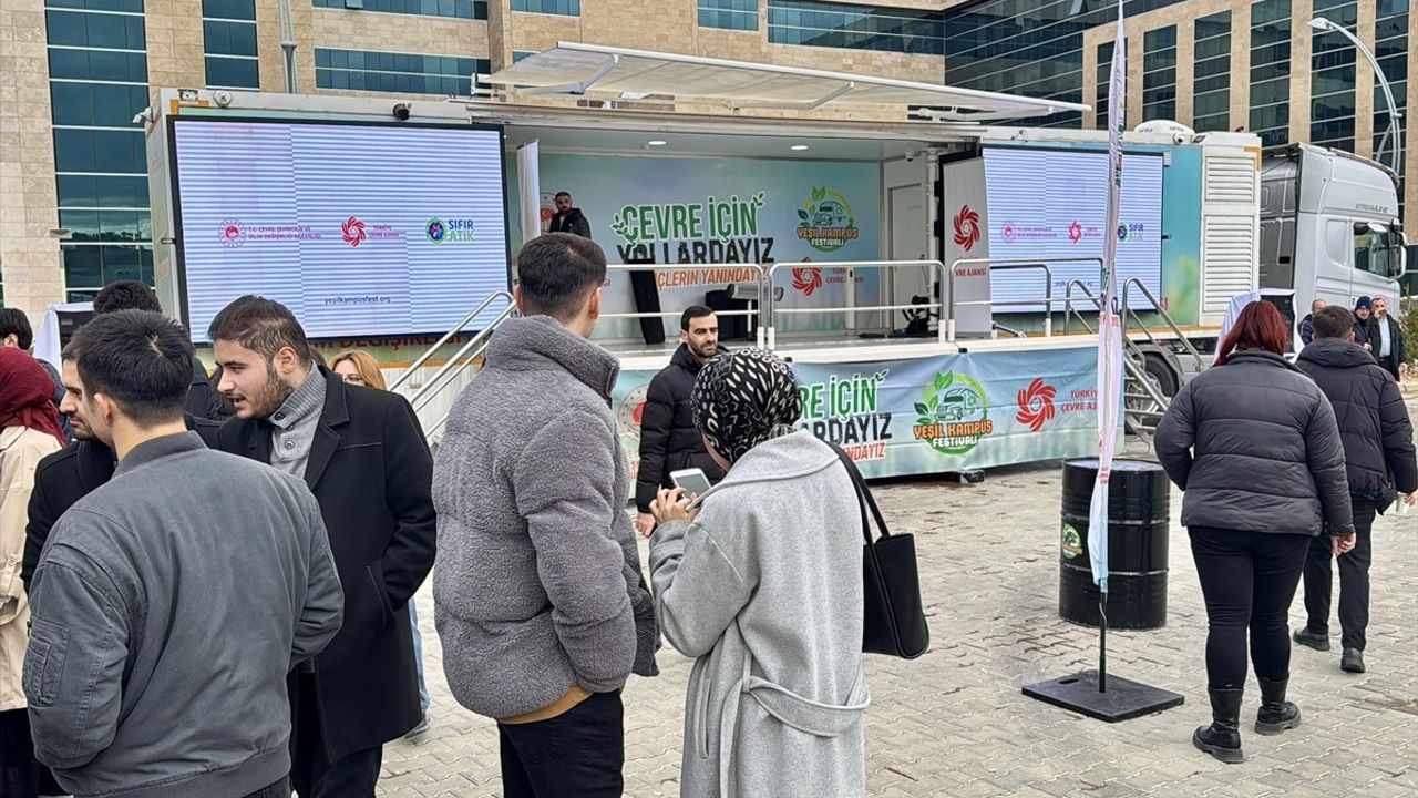 Çevre Tırı, Kırşehir Ahi Evran Üniversitesi'nde Gençlerle Buluştu